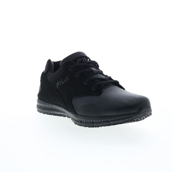 Fila Womens Memory Layers Slip Resistant Black Shoes (NWT) - Picture 2 of 7